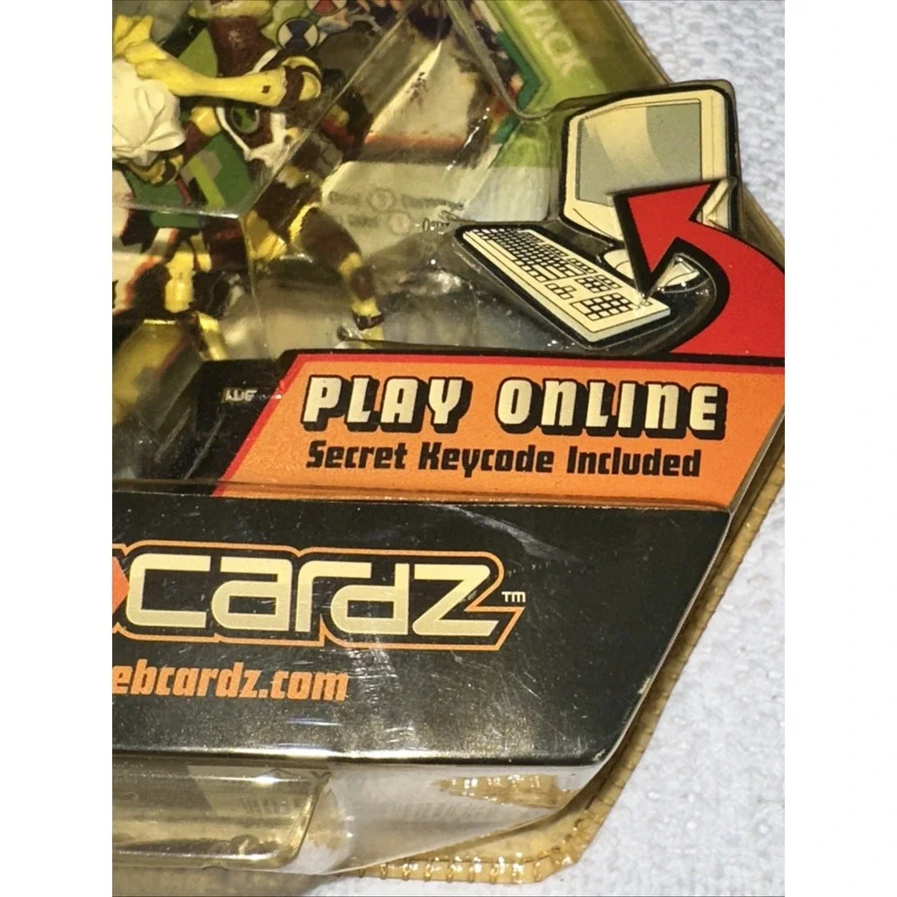 Ben 10 Alien Force - Alan as Heatblast‎ WebCardz & Figure A17